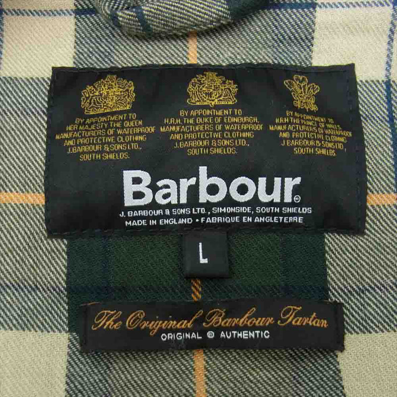 Barbour バブアー 英国製 STANDEN スタンデン オイルド ジャケット【中古】