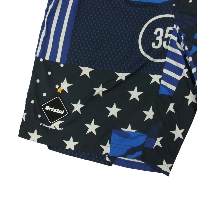 F.C.R.B. エフシーアールビー 823122-450 × NIKE ナイキ WOVEN PRACTICE SHORTS ウーブン プラクティス  ショーツ ハーフ パンツ マルチカラー系 S【中古】