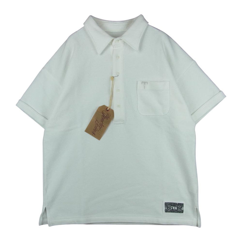 21SS テンダーロイン MOSS STICH POLO 鹿の子 ポロシャツ