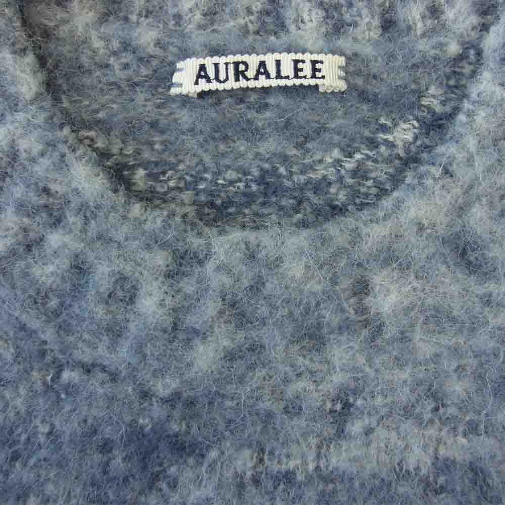 AURALEE オーラリー 20AW A20AP02AP WOOL ALPACA FELT KNIT P/O