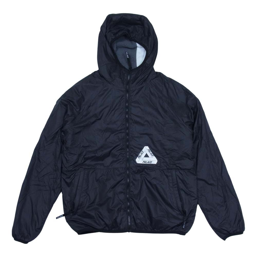 palace リバーシブルジャケットblack × black-