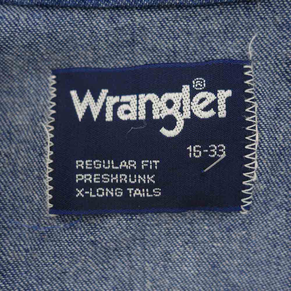 75％以上節約 Wrangler ラングラージャパン ウエスタンシャツ Lサイズ