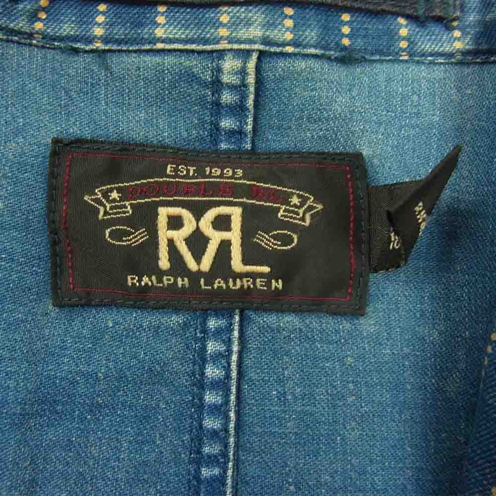 RRL ダブルアールエル 国内正規品 インディゴ ウォバッシュ ストライプ