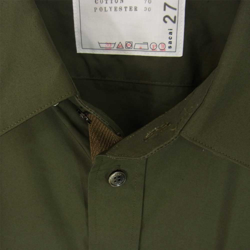 sacai cotton weather shirt 22-02726M studioarabiya.com