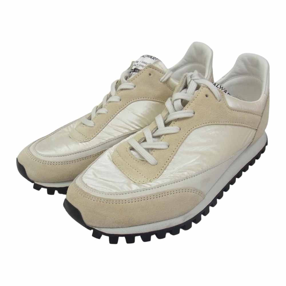 COMME des GARCONS コムデギャルソン スパルウォート SPALWART TEMPO LOW スエード ローカット スニーカー  ベージュ系 40【中古】