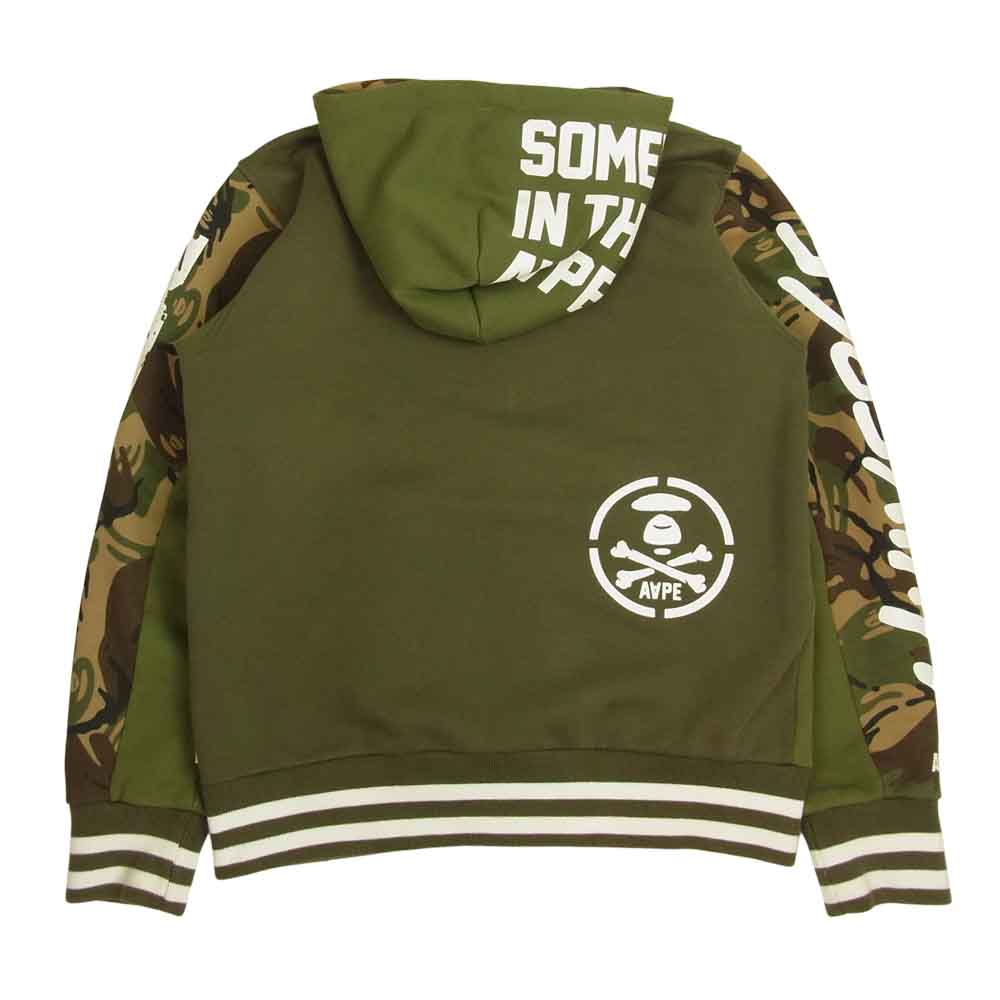 A BATHING APE アベイシングエイプ AAPE エーエイプ NOW カモ 切替