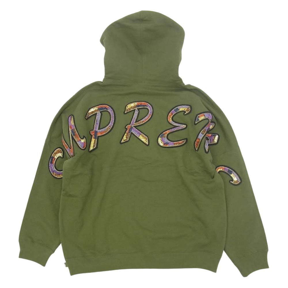 Supreme シュプリーム 22SS Beaded Hooded Sweatshirt ビーディド