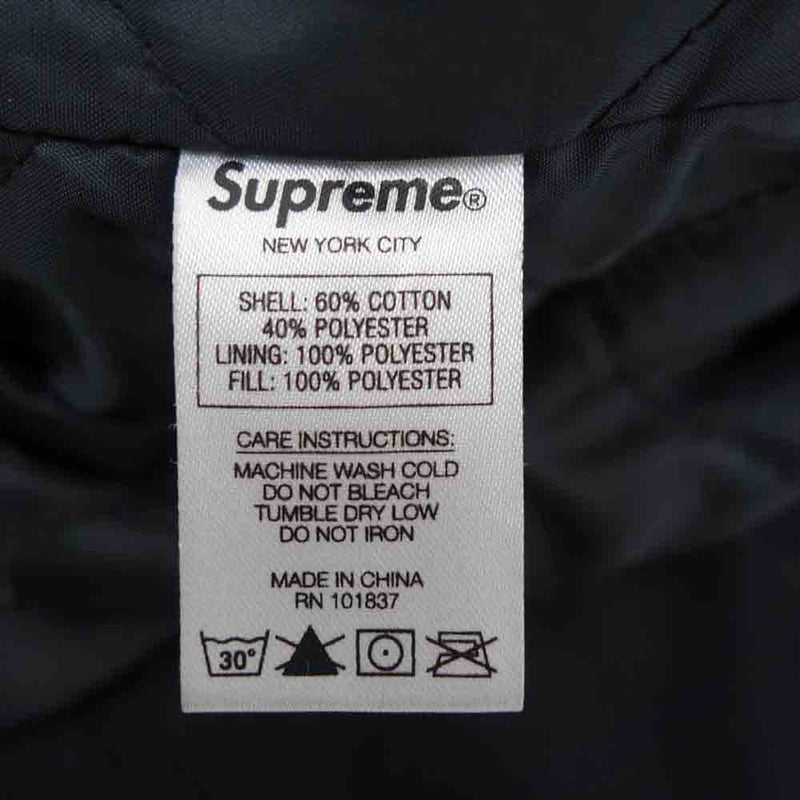 supreme 17aw akira work jacket 黒 アキラ ワーク ジャケット