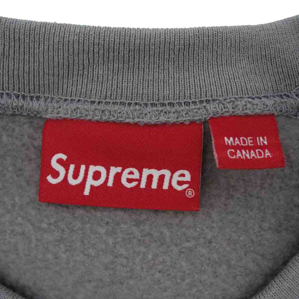 2022春夏新作 supreme small box crewneck 22ss キムタク XL