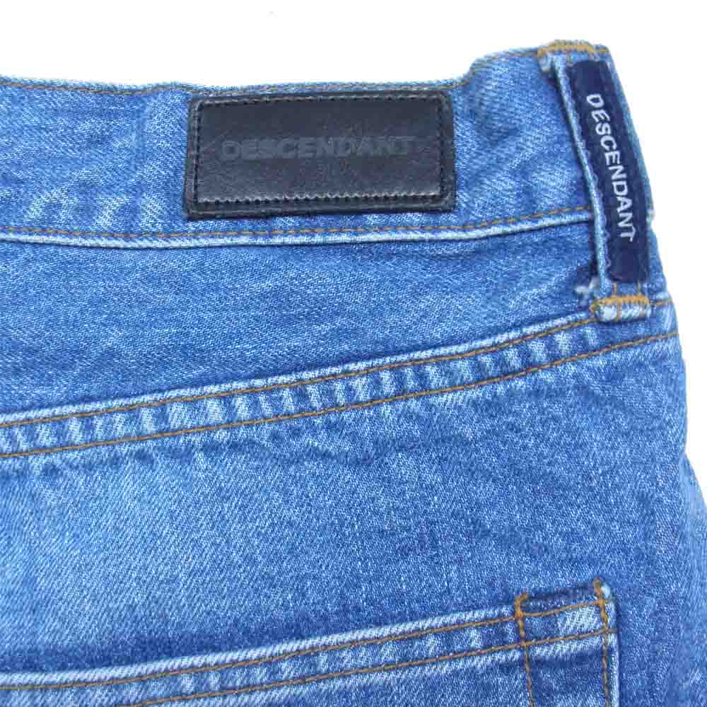 DESCENDANT ディセンダント 1993 STRAIGHT JEANS ストレート デニム パンツ インディゴブルー系 3【中古