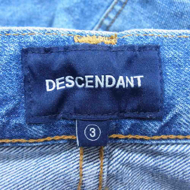 完売品 DESCENDANT ディセンダント ストレートデニム - デニム