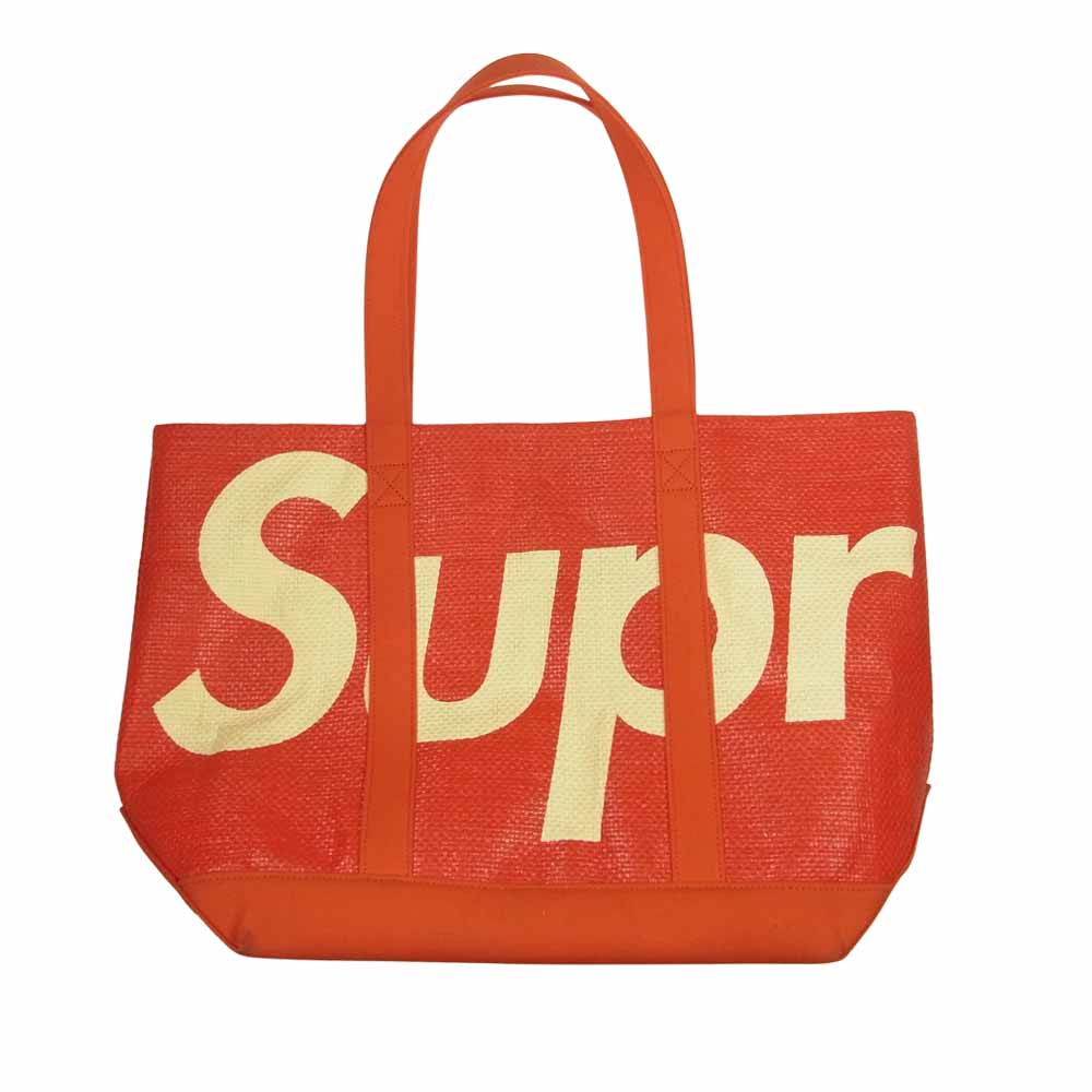 ベルギー製 Supreme 20SS Raffia Tote Bag\nシュプリーム ラフィア