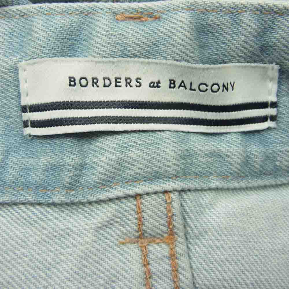 BORDERS At BALCONY ボーダーズアットバルコニー FLARE DENIM