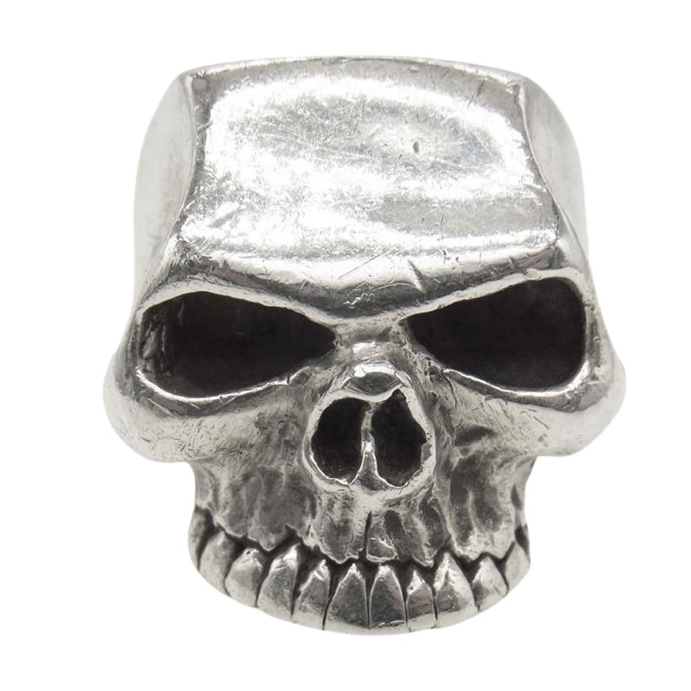 CRAZY PIG クレイジーピッグ LEMOLA SKULL RING レモラ スカル リング シルバー系 14号【中古】