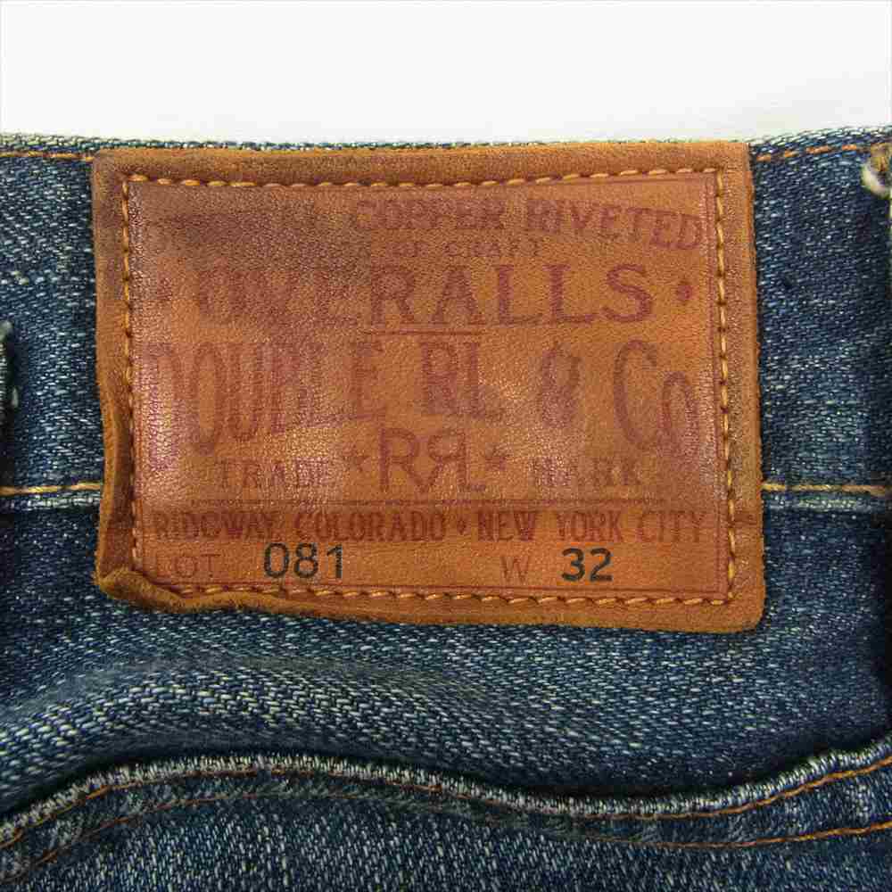 RRL ダブルアールエル 1938 BUCKLE BACK 081 バックル バック シンチ