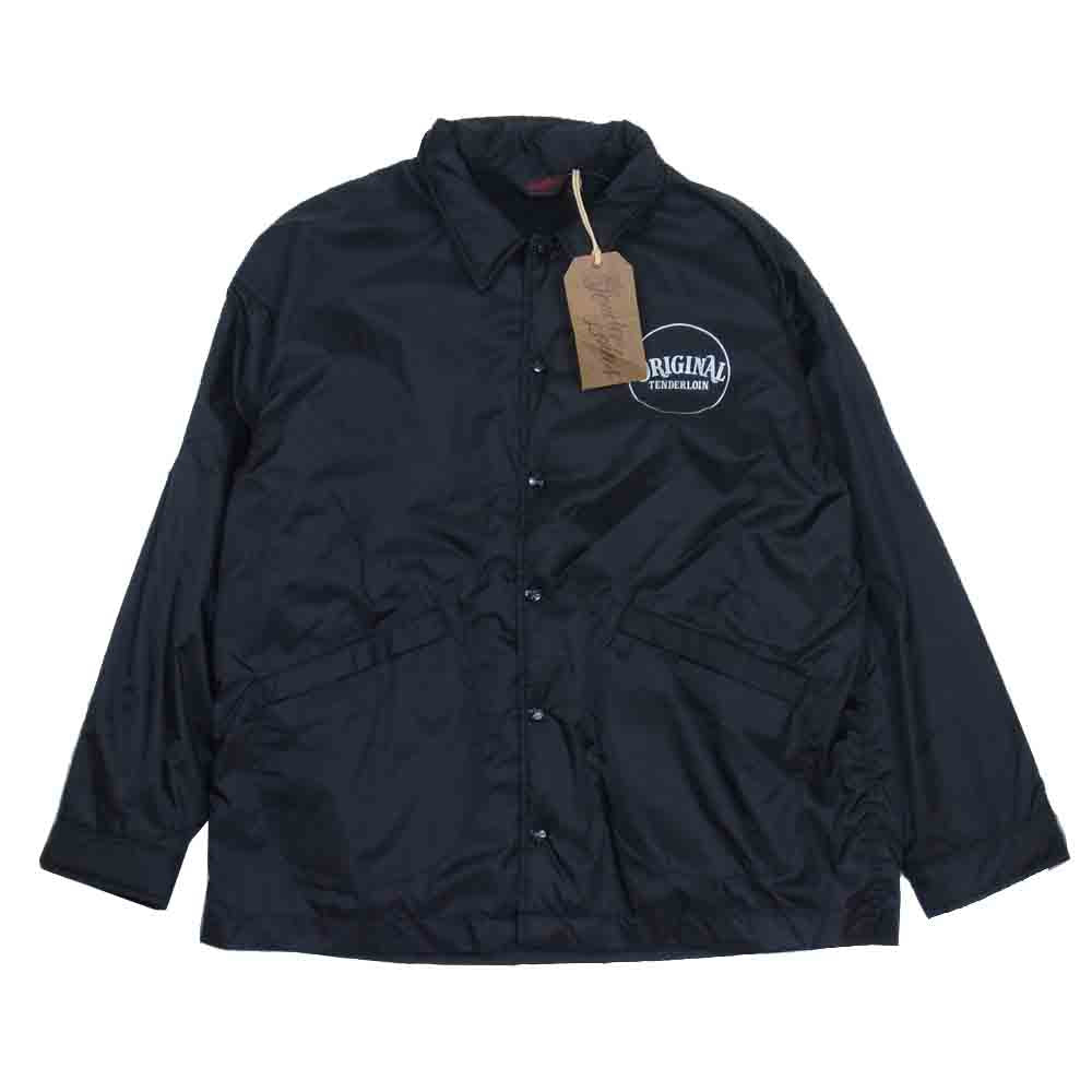 TENDERLOIN テンダーロイン COACH JKT QB グラフィック ロゴ ナイロン