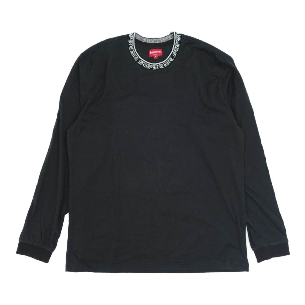 Supreme ロンTシャツ Seal L S Top 黒シュプリーム