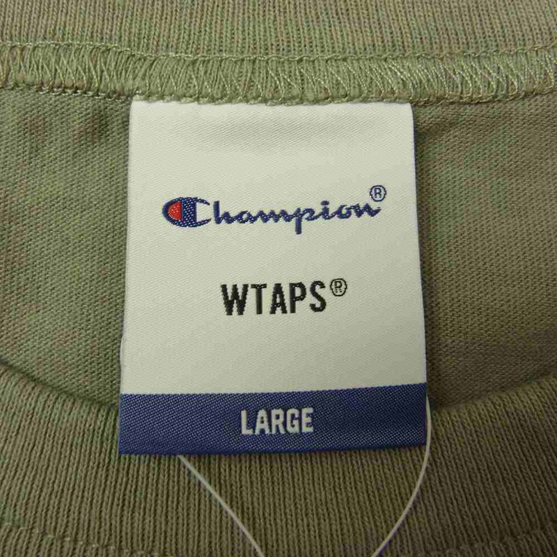 WTAPS ダブルタップス 21AW C8-U421 × Champion チャンピオン ロング