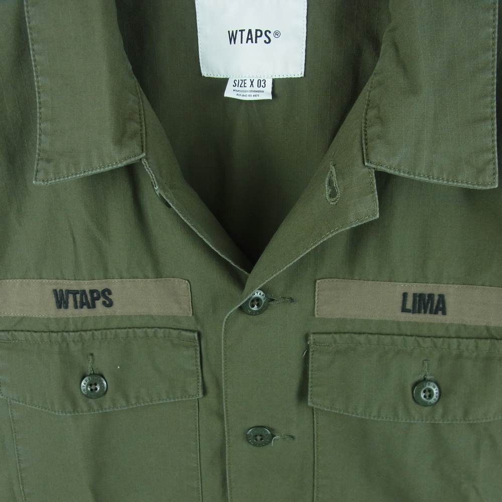 WTAPS ダブルタップス 201BRDT-SHM02 【カスタム品】 BUDS LS SHIRT