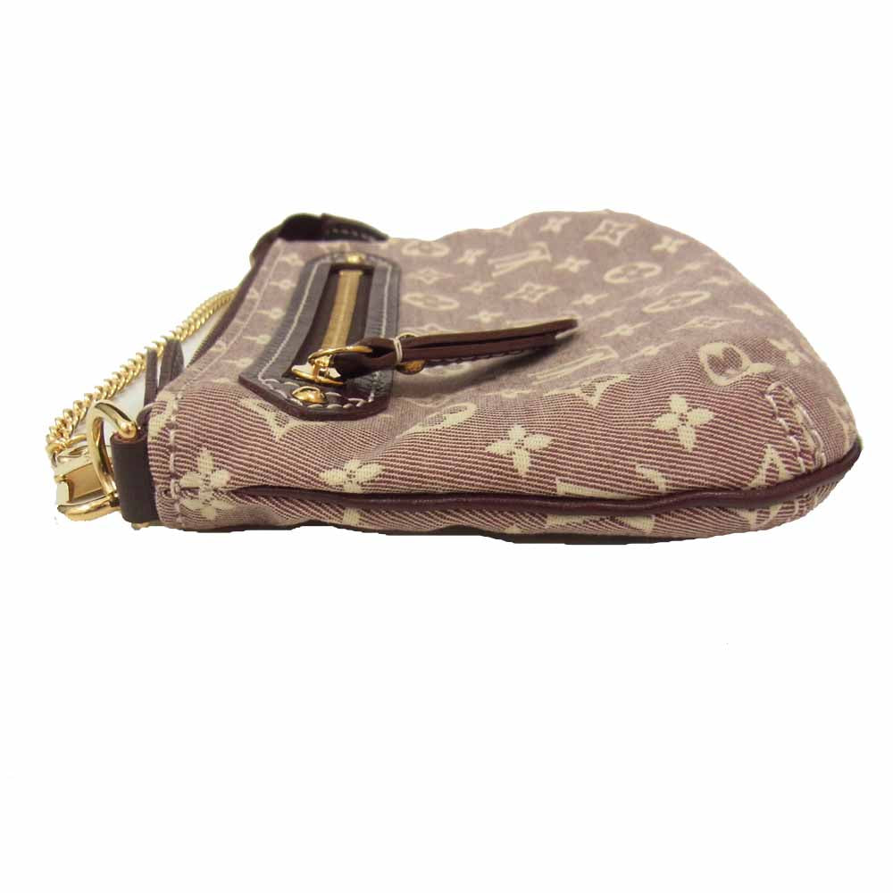 LOUIS VUITTON ルイ・ヴィトン M62999 モノグラムイディール ミニ ポシェット アクセソワール ピンク系【中古】