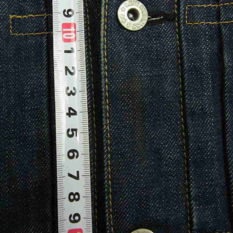 Levi's リーバイス 71506 XX 1st 大戦モデル 復刻 デニム ジャケット インディゴブルー系 38【中古】