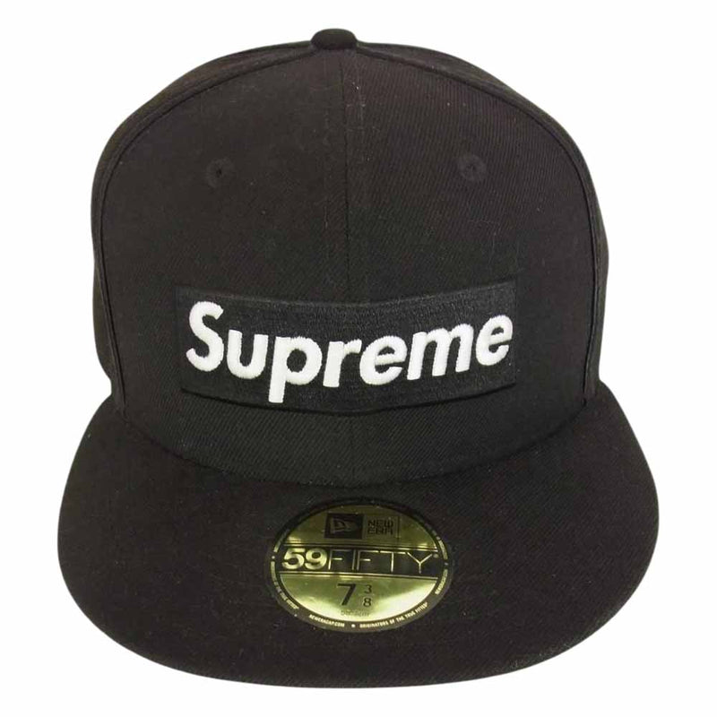 Supreme シュプリーム 帽子 17SS × NEW ERA Piping Box Logo