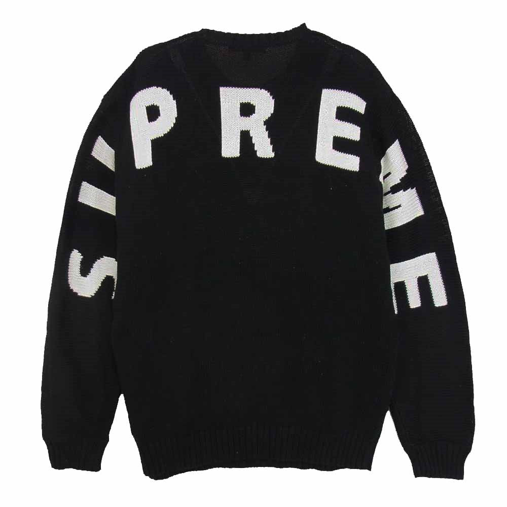 希少新品・未使用Lサイズ Supreme back logo sweater | www