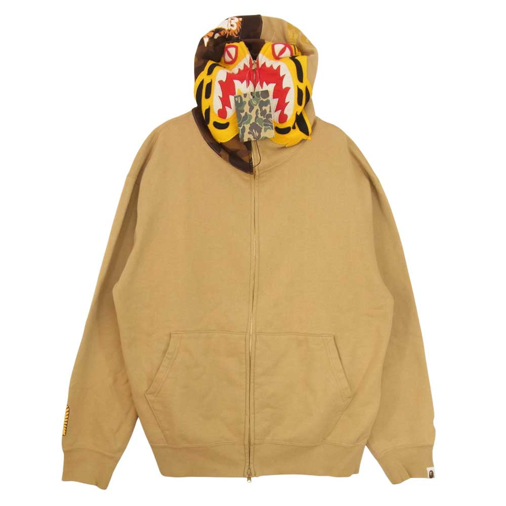 A BATHING APE アベイシングエイプ BAPE ベイプ タイガー フード カモ