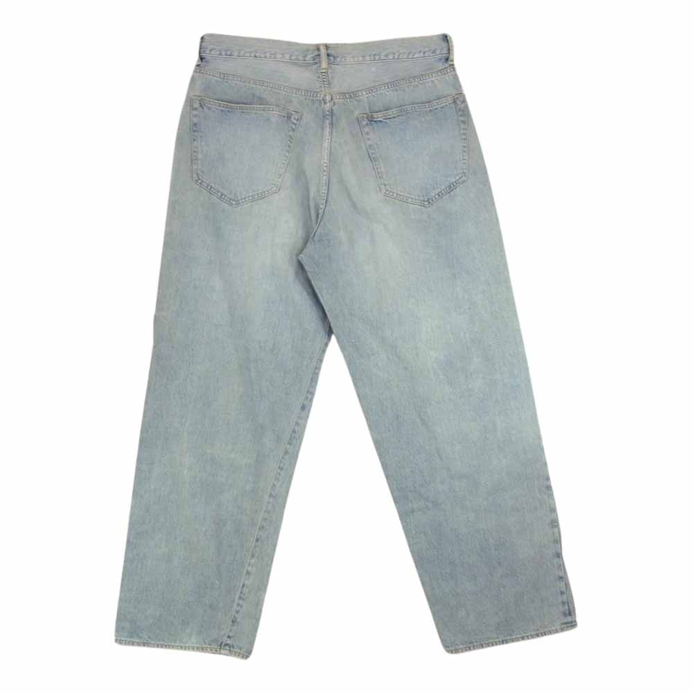 COMOLI コモリ 21AW U03-03014 Denim 5P Pant BLEACH デニム ブリーチ