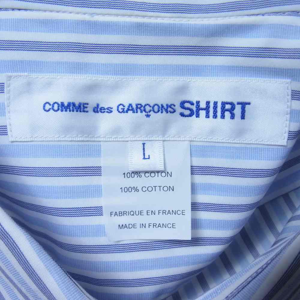 全品送料無料】 des COMME フランス製 GARCONS シャツ