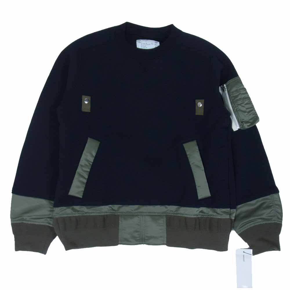 sacai Nylon Twill Mix Pullover ピカすけ様専用 equaljustice.wy.gov