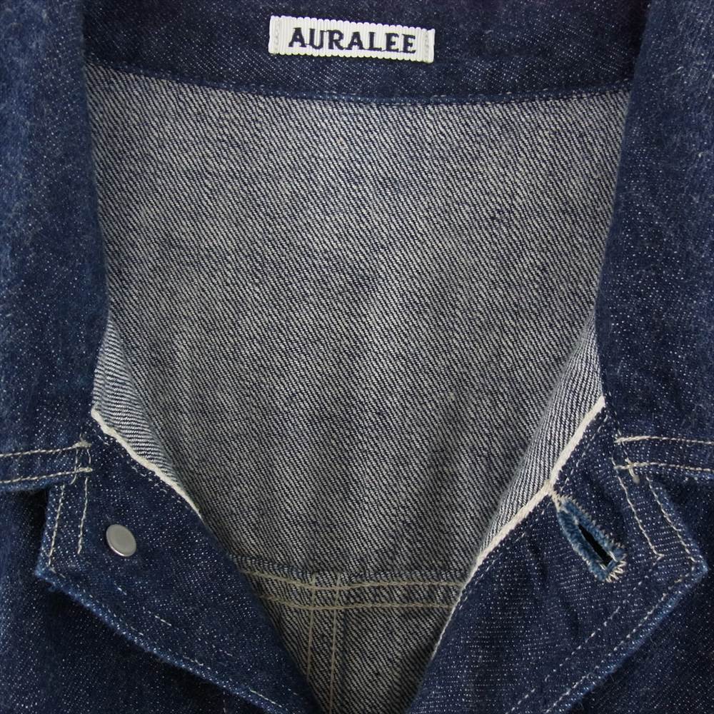 AURALEE オーラリー 22SS A22SB01SD Selvedge Light Denim Blouson