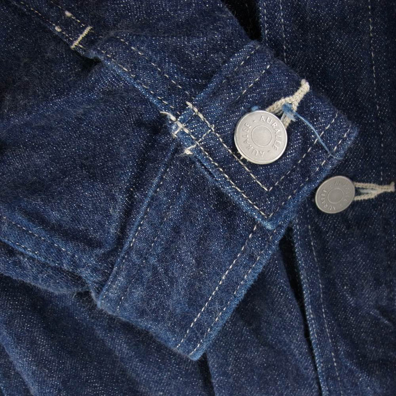 AURALEE オーラリー 22SS A22SB01SD Selvedge Light Denim Blouson デニム ジャケット 5【中古】