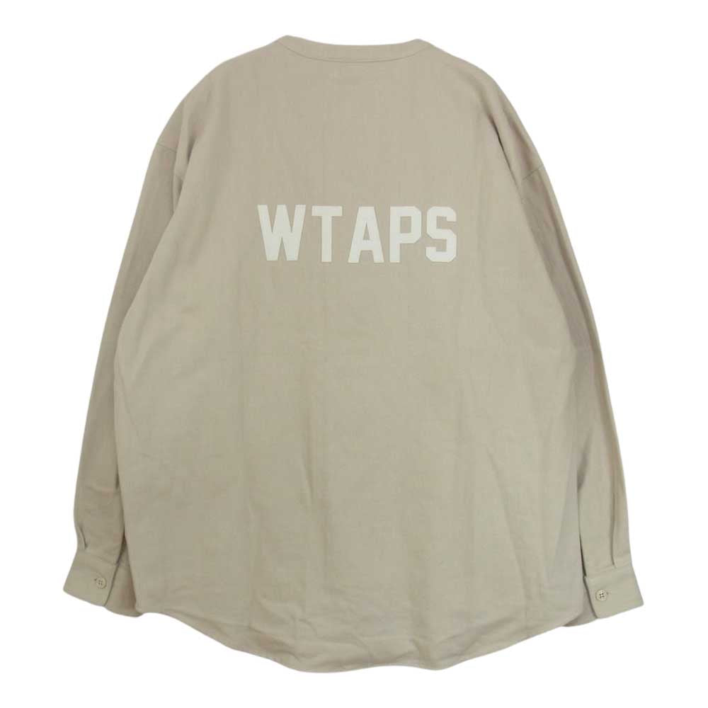 WTAPS DESIGN 03 LS COTTON. LEAGUE 未着用 国内最安値！ 49.0%割引