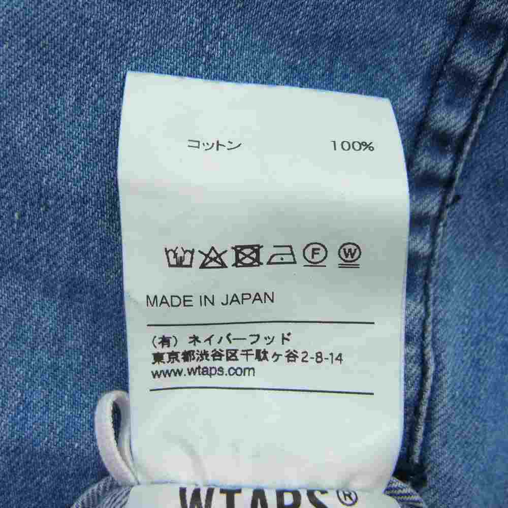 WTAPS ダブルタップス 18AW 182GWDT-JKM02 THOMPSON JACKET. COTTON