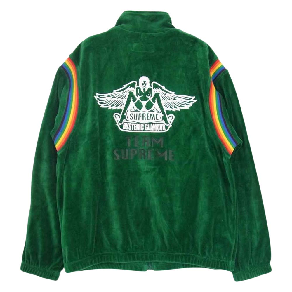 Supreme シュプリーム 21SS HYSTERIC GLAMOUR Velour Track Jacket