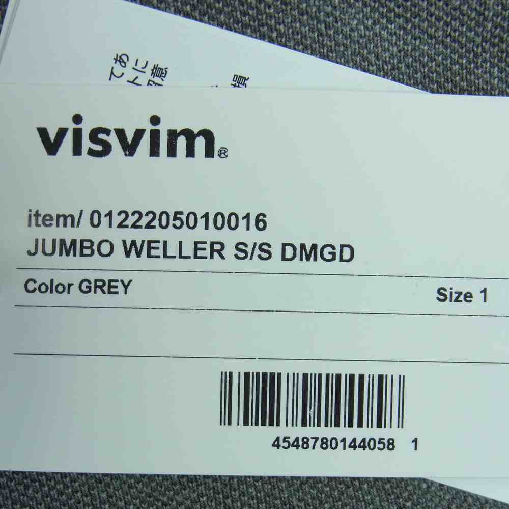 セール国産 VISVIM 22AW 0122205010016 JUMBO WELLER S/S DMGD