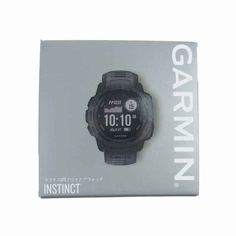 GARMIN ガーミン アウトドアウォッチ Instinct Graphite 010-02064-12