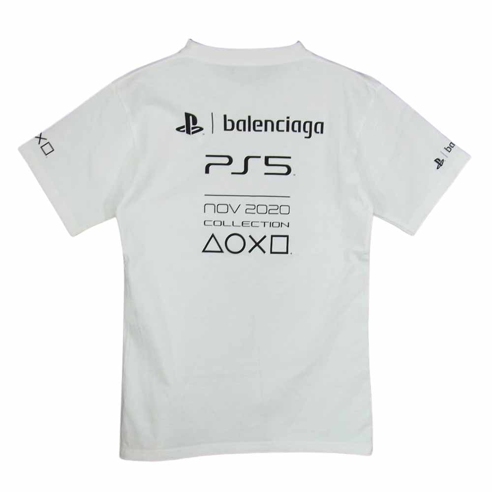 柔らかな質感の バレンシアガ ps5 Tシャツ ad-naturam.fr