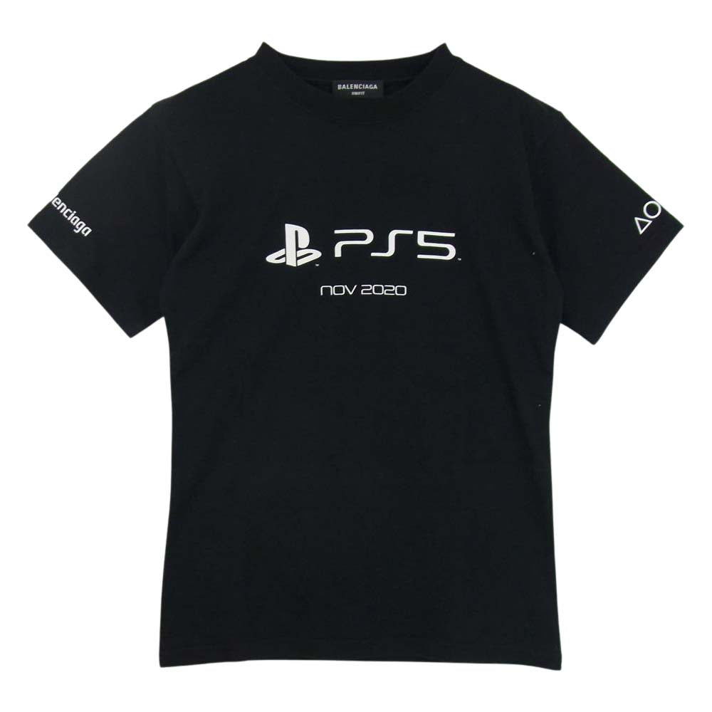 バレンシアガとPlayStationのコラボTシャツ-