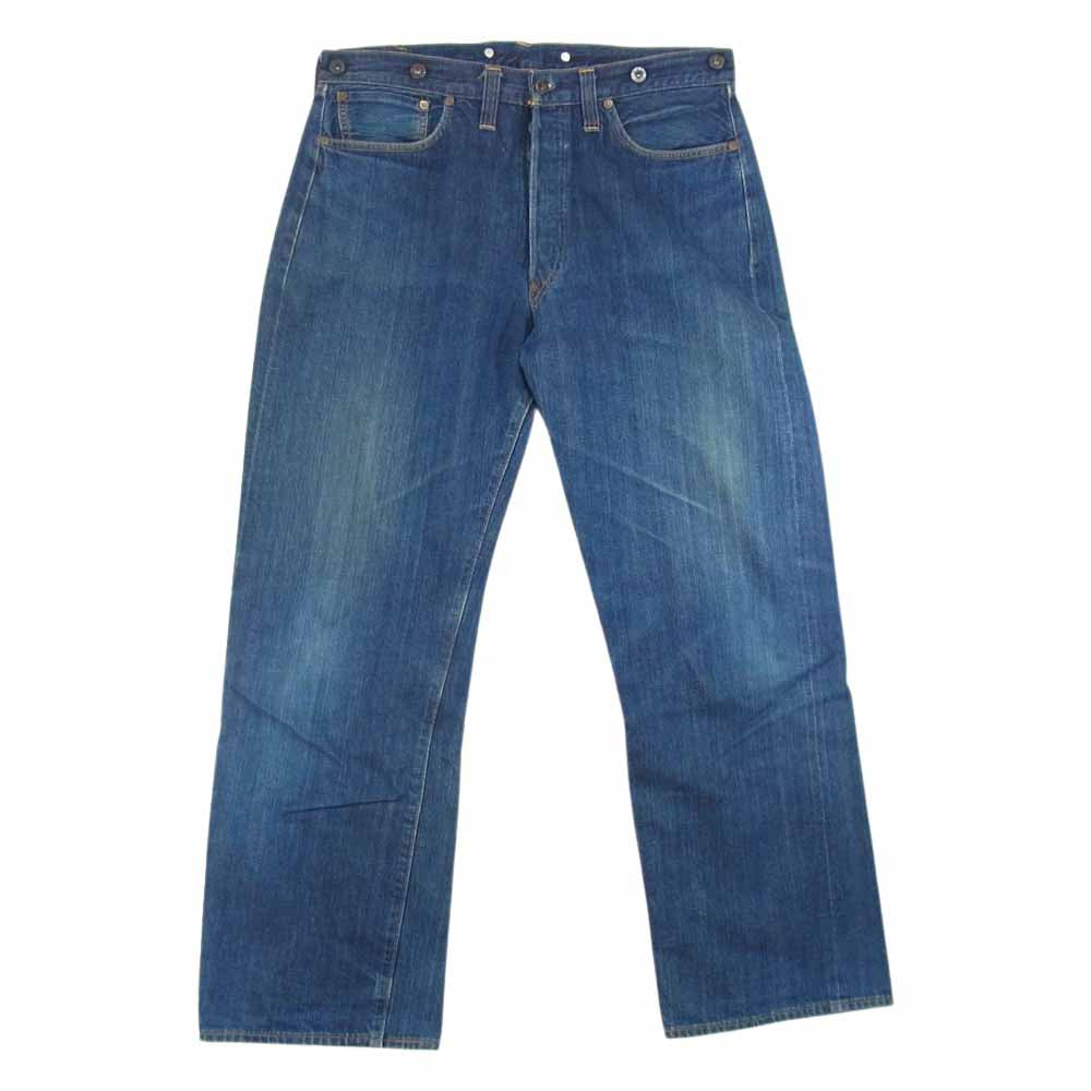 Levi's リーバイス 20201-0020 LVC バレンシア USA製 501XX '20s 復刻 デニム パンツ インディゴブルー系  36【中古】