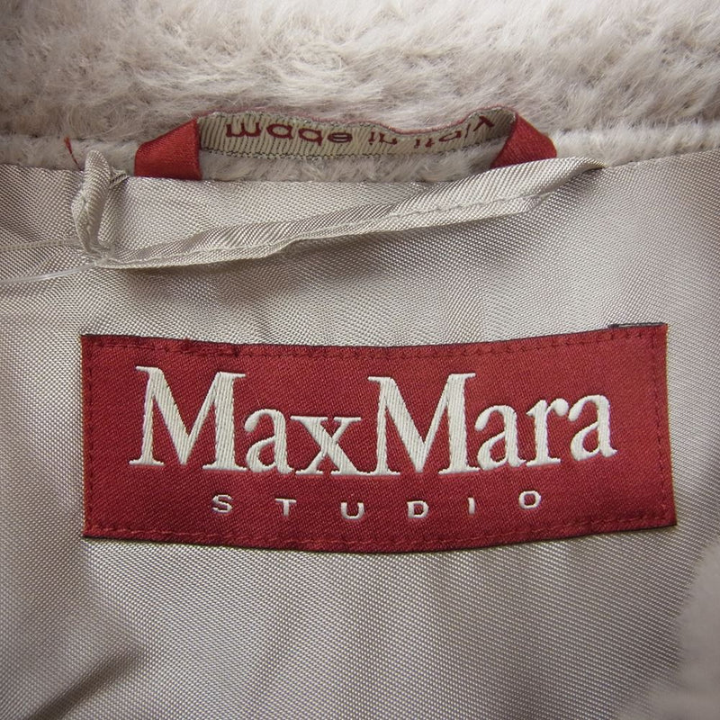 MAX MARA マックスマーラ STUDIO 赤タグ イタリア製 アルパカ