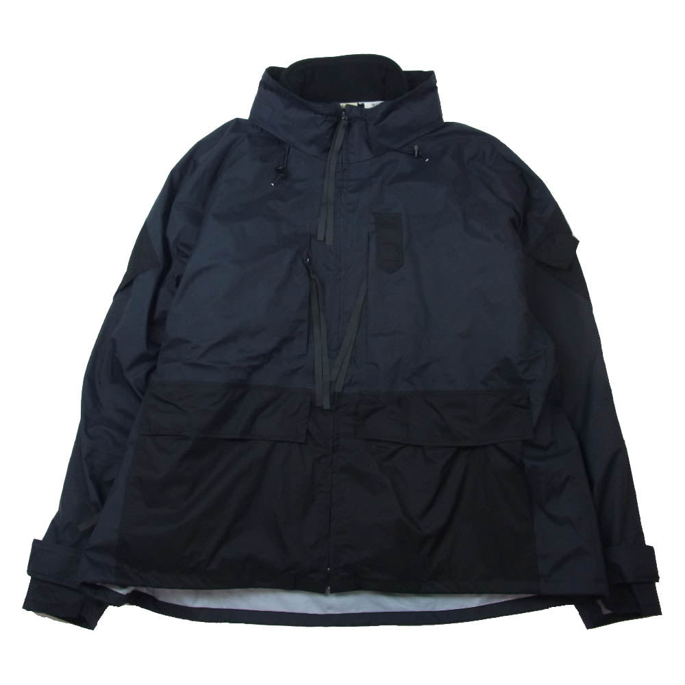 N.HOOLYWOOD エヌハリウッド 9202-BL02-075 exchange service ecwcs parka 3WAY  フリースライナー ジャケット ネイビー系 L【中古】