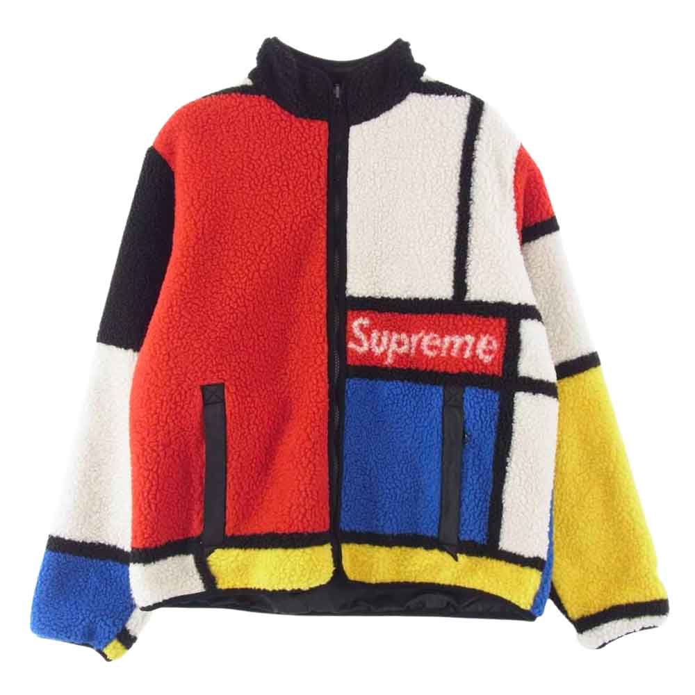 Supreme シュプリーム 20AW Reversible Colorblocked Fleece Jacket