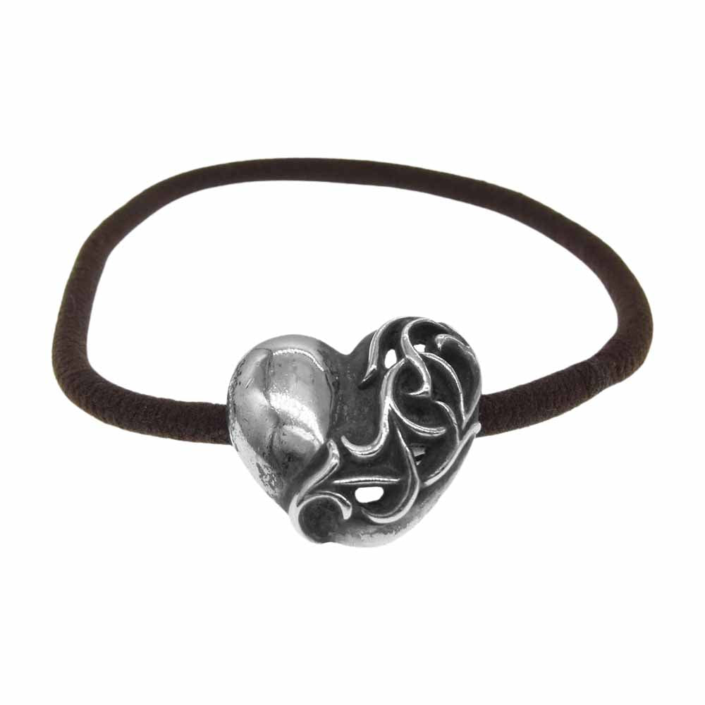 CHROME HEARTS クロムハーツ（原本無） HAIRBAND ハート ボタン