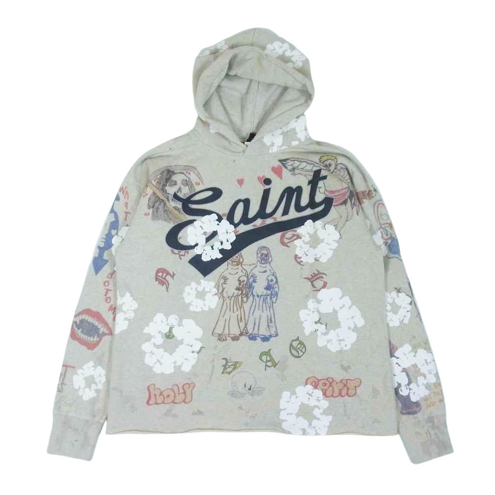 セントマイケル 22SS SM-S22-0000-83 未使用品 DENIM TEARS HOODIE