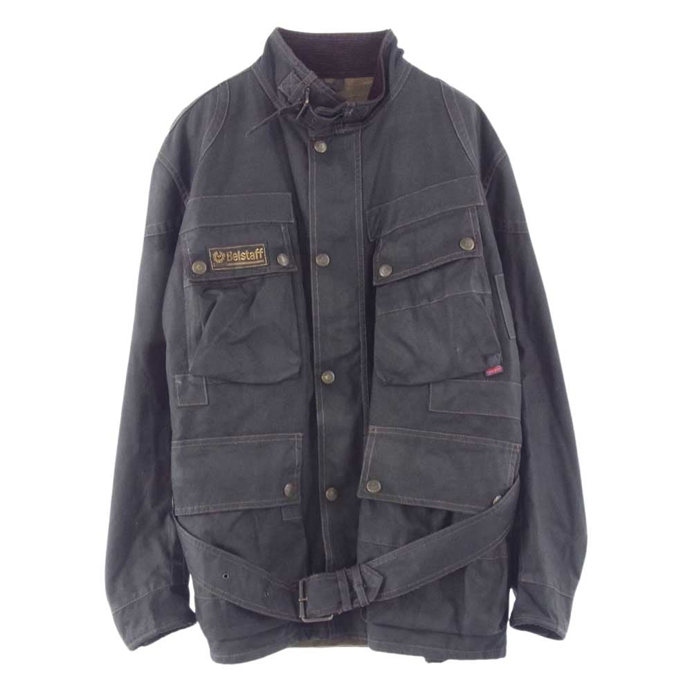 BELSTAFF ベルスタッフ GOLD LABEL ゴールド レーベル ワックス コットン オイルド ジャケット ブラック系 S【中古】