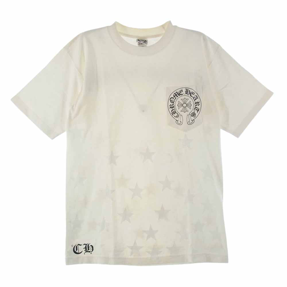 CHROME HEARTS クロムハーツ（原本無） Ｔシャツ CHプラス スター総柄