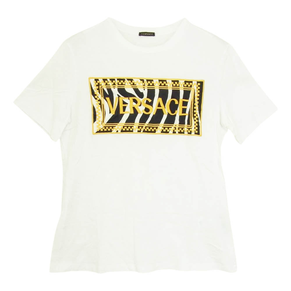 パステルオリーブ 【正規美品】希少色 VERSACE ヴェルサーチ Ｔシャツ