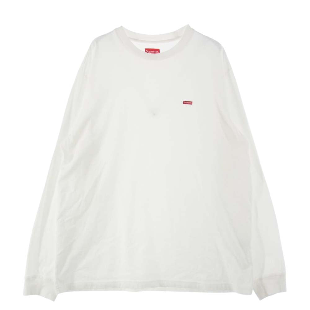 シュプリーム☆スモールBOXロゴ入りロンT　Tシャツ 611